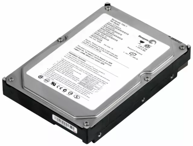 FESTPLATTE SEAGATE BARRACUDA 7200.7 ST3160021A 160GB 7200U/min 2MB ATA 3.5"