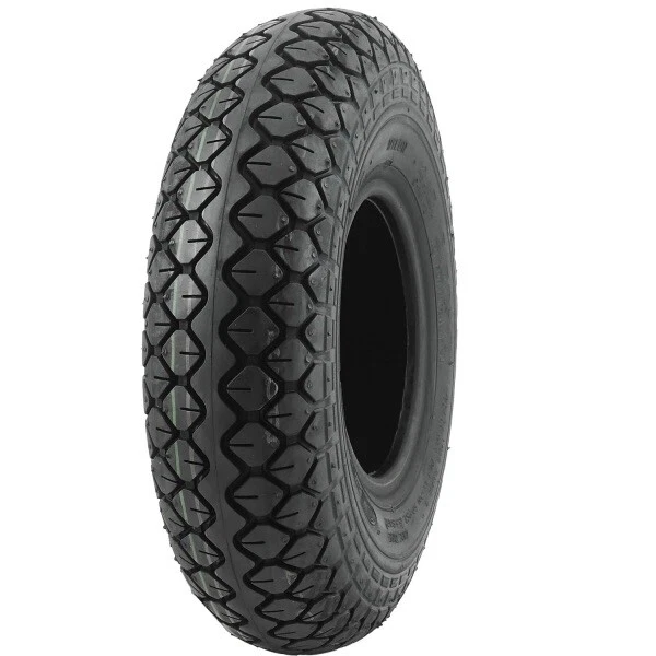 2 X Pneumatici con Tubo, Pneumatici, Auto Elettrica, 4.00-5, C-154, Nero