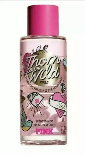 Victoria's Secret Pink Thorn To Be Wild Scented Mist 8.4 Oz Limited Edition