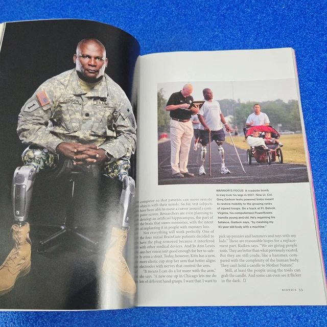 MERGING MAN AND Machine The Bionic Age - Jan 2010 National Geographic ...