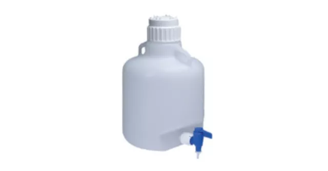 Thermo Scientific 2318-0020 10L Lab Carboy With Spigot