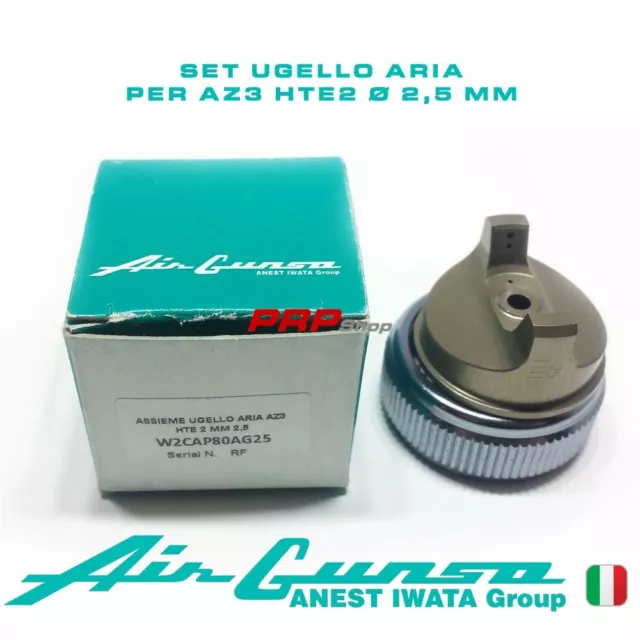 Set Ugello Aria Per Air Gunsa AZ3 HTE2 - Air Cap Set 2.5 mm