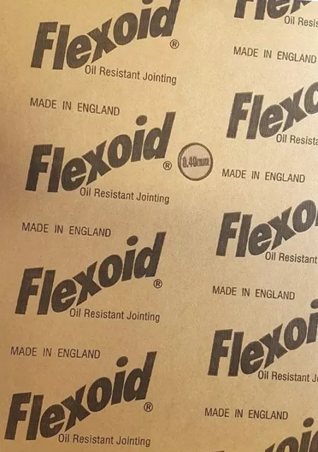 Genuine Flexoid Gasket Paper A4 size Sheet (Free UK Postage) 0.40mm Thick