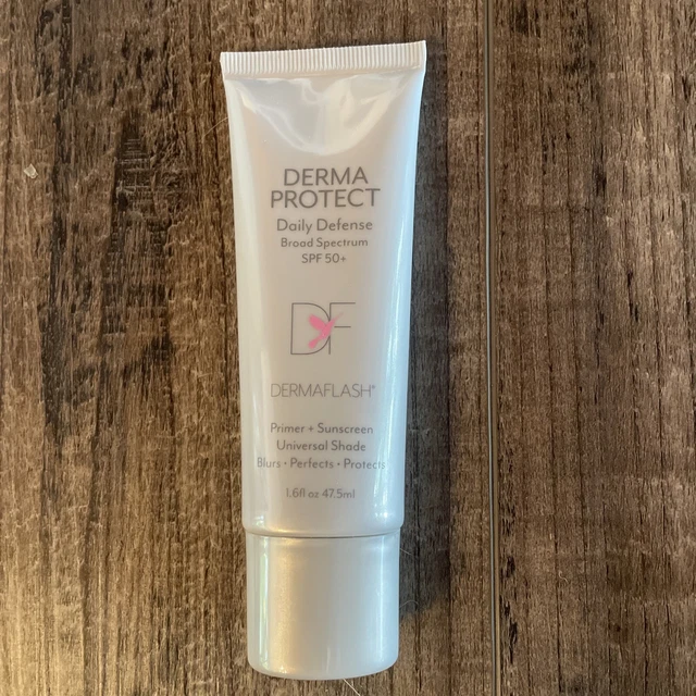 DermaFlash derm protect daily defense primer/sunscreen/universal shade Sealed