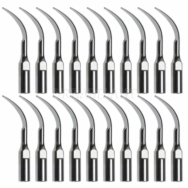 20 x Dentaire Ultrasonic Scaler Insert Perio Scaling Tip PD1 GD1 Fit DTE Satelec