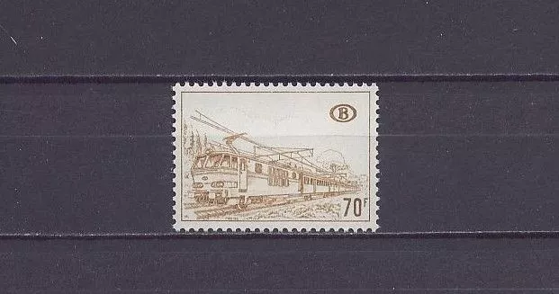 Eisenbahn, Railways, Paketmarke - Belgien - 347 ** MNH 1972