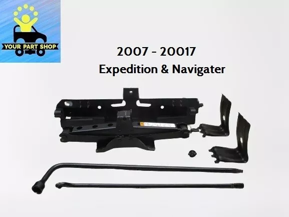 07 to 17 Expedition Navigator Emergency Spare Tire Scissor Jack with Tools OEM