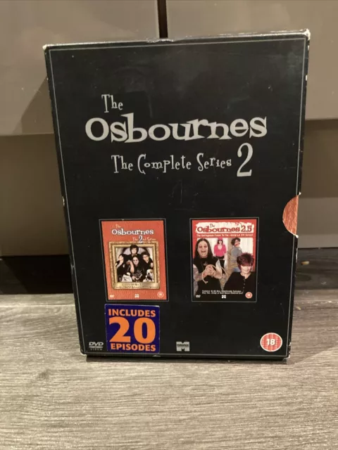 Osbournes DVD  The Complete Series 2 DVD (2004) Ozzy Osbourne cert 18 Vintage