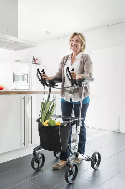 Aufrechte Mobilität Walker Upwalker leichter Rollator Walker 4 Rad Gehhilfe