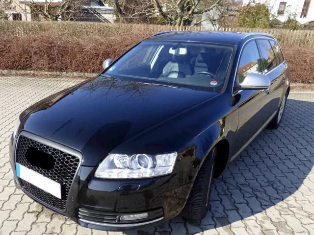 Passend für Audi A6 4F Facelift Kühlergrill Wabengrill Front Grill Meshgrill