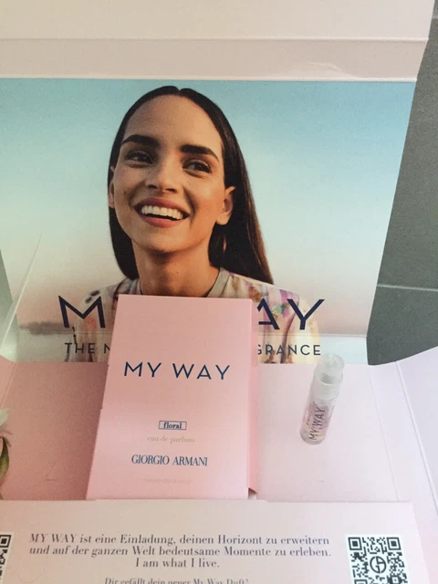 giorgio armani my way floral eau de parfum 1,2 ml probe Neu Box