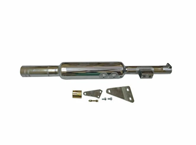 Fits Royal Enfield Exhaust Silencer Short Bottle (Punjab Hollow) GEc