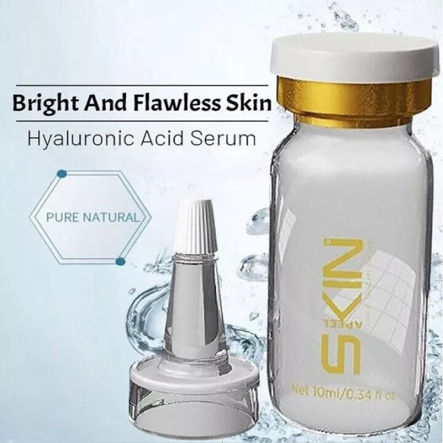 2 x Anti-Aging Serum stark Anti-Falten HYALURONSÄURE Vitamin C E Anti-Akne