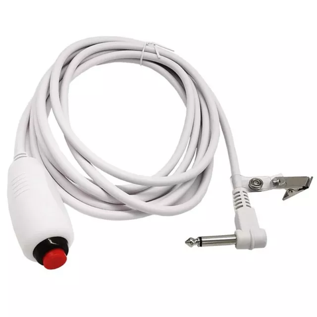 Nurse Call Cable 6.35mm Line Nurse Call Device Emergency Call Cable with Push Bu