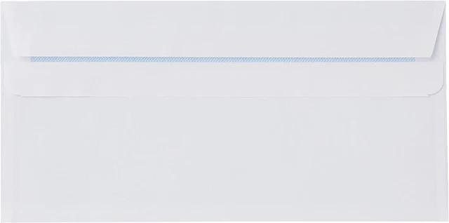 C6 Envelopes Plain White 90gsm Self Seal Wallet 114x162mm 2602