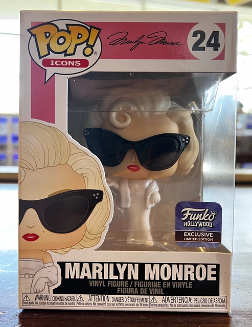 Marilyn Monroe Funko Pop Icons #24 VAULTED HOLLYWOOD EXCLUSIVE (Box Damage)
