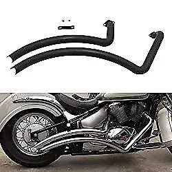 For Suzuki Boulevard C50 C/T/Boss M50 Shortshots Staggered Full Exhaust Pipes