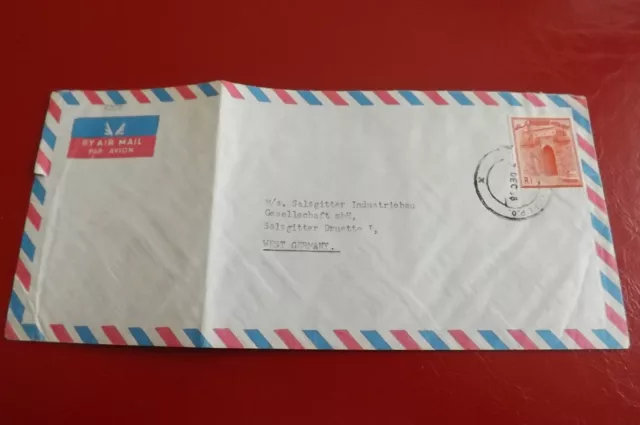 *Brief Beleg - Pakistan nach Deutschland - Salzgitter AG 50-er Jahre (28)