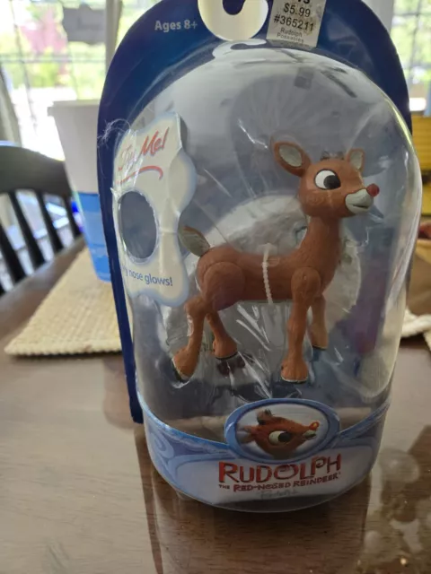 2007 CVS Rudolph The Red Nosed Reindeer Rudolph Figure New