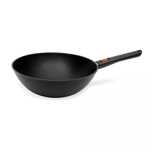 Woll Eco Lite Wok CM 30, Poignée Détachable, Indiqué À A Induction