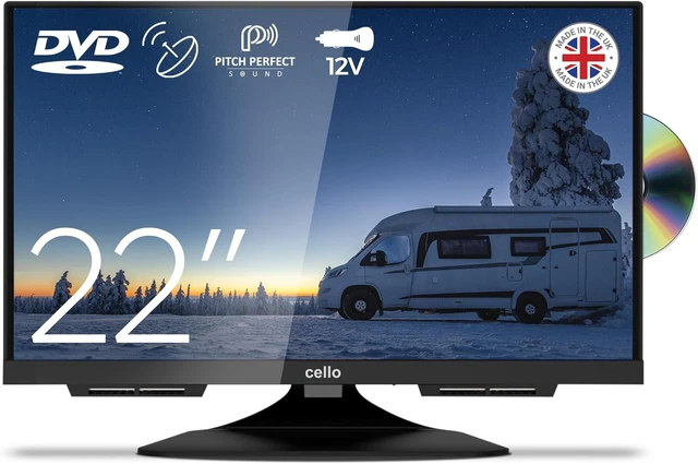 Cello C1624WS-12V 16" Smart Camping Reise TV WEBOS by LG Full HD LED TV
