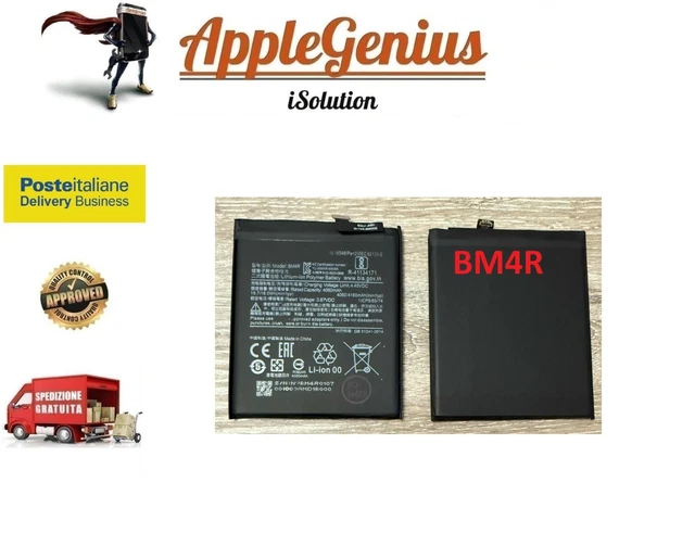 Batteria Ricambio Bm4r Batteria TY BETTERY Per Xiaomi Mi 10 Lite E - 4060mAh, Compatibile BM4R Mi 10 Lite 5G - Foto 11