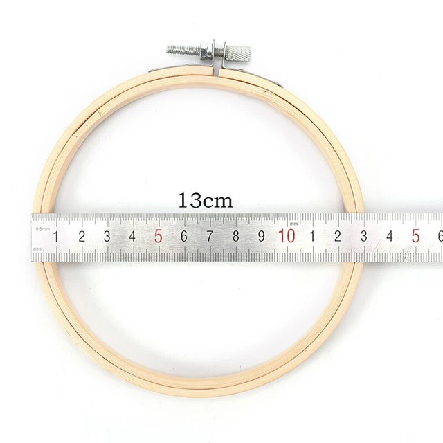 Wooden Cross Stitch Machine Bamboo Hoop Ring Embroidery Sewing D JwJ TbYNUKH T p