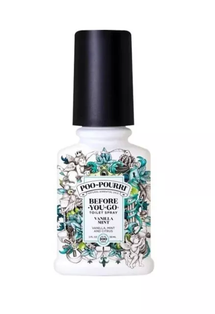 Poo-Pourri Before-You-Go Toilet Spray - Vanilla & Mint 59ml