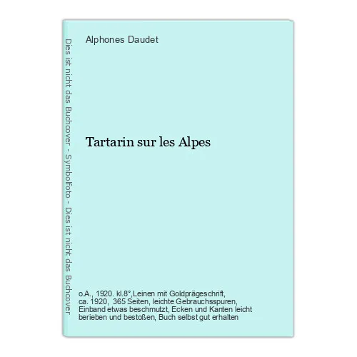 Tartarin sur les Alpes Daudet, Alphones: