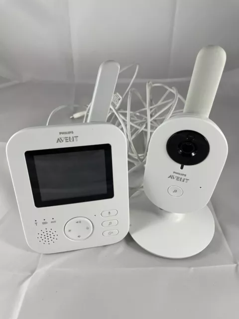 Philips AVENT Digitales Video-Babyphone - Weiß (SCD833/26)