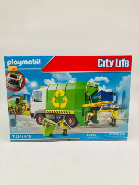 Playmobil City Life 71234 Müllabfuhr Müllwagen Müllauto Müllmann - NEU & OVP