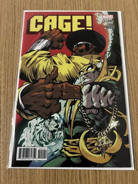 Rare HTF Cage 1 MX Damian Scott Run Jewles Hip Hop Duo 2016 Variant Powerman