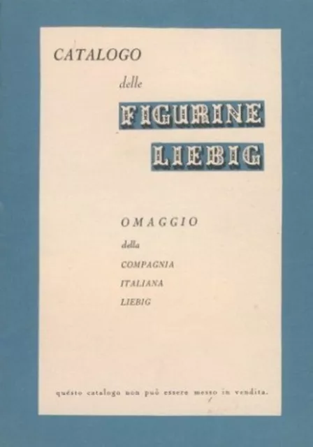 Catalogo Delle  Figurine Libig - 1955