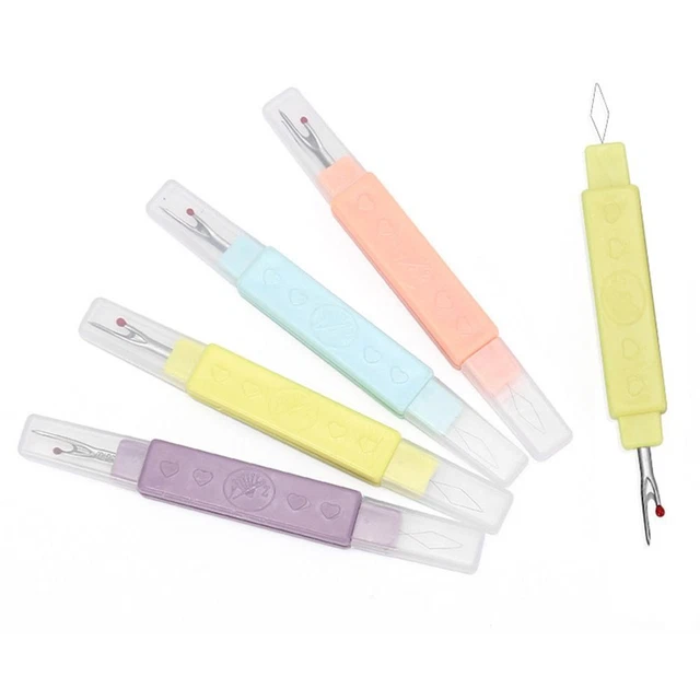 Thread Ripper Plastic NEEDLEWORK THREADS REMOVE Plastic Handle Stitch Unpicker Sewing Seam ...