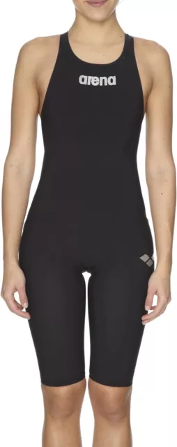 Arena Damen Wettkampfanzug Badeanzug Schwimmanzug Trisuits, Schwarz, 28