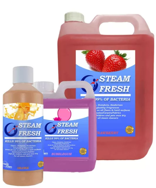 Steam Cleaning Fluid  Solution For All Machines inc VAX 500ml  5L