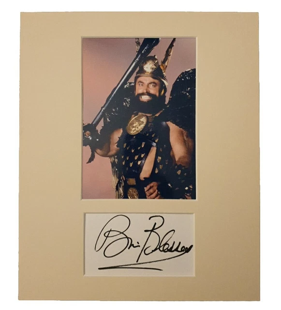 Brian Blessed Flash Gordon Vultan Orig Signed 12x10" Mounted Autograph Photo COA
