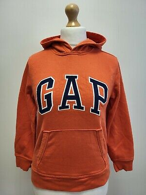 A428 Girls Gap Orange Pullover Long Sleeve Sports Hoodie Age 12 Xl