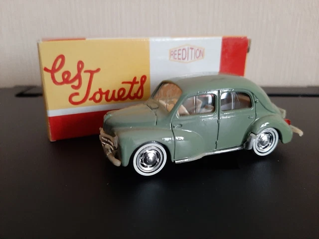 Voiture Miniature Renault 4cv 1954 - Échelle 1/43 Solido, Occasion