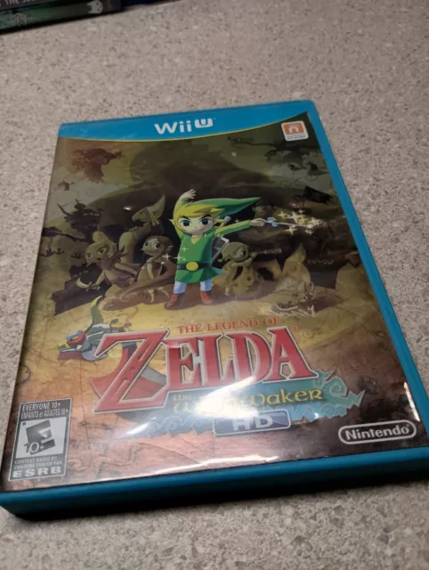 The Legend of Zelda: The Wind Waker HD (Nintendo Wii U, 2016) Complete