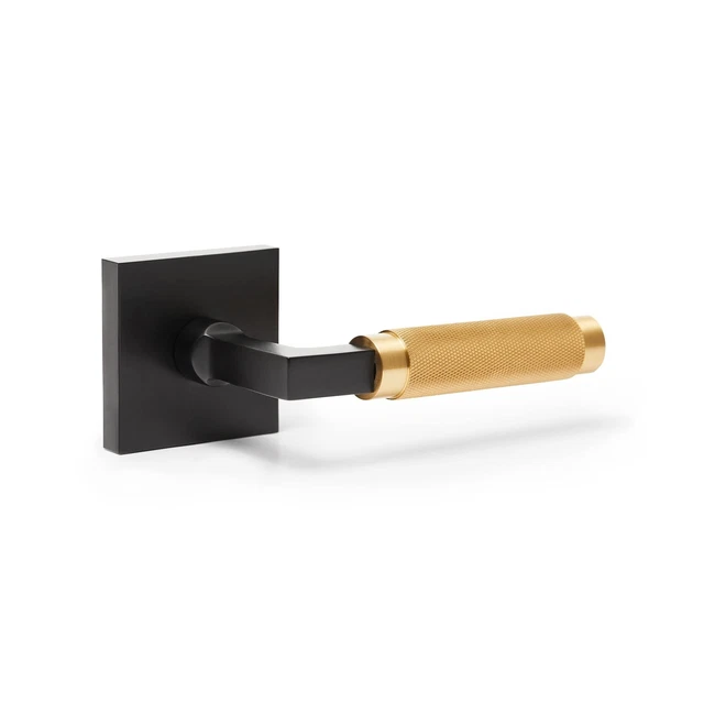 EXPLORE HARDWARE GENEVA Model Solid Brass Lever Bed & Bath Privacy Door