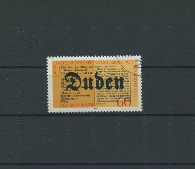 BRD ABART 1039 DD DOPPELDRUCK gest. ERROR DOUBLE PRINT !! c5758