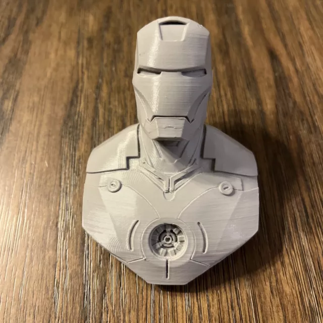 Iron Man  Bust Statue Resin Action Figure 3D Printing.