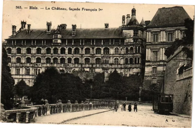 CPA BLOIS - Le Chateau - facade Francois Ier (208345)