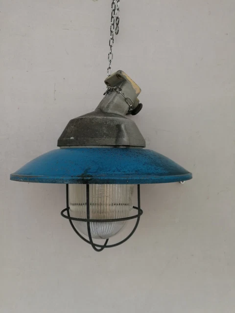 Vecchia Lampada Industriale * Palazzoli *