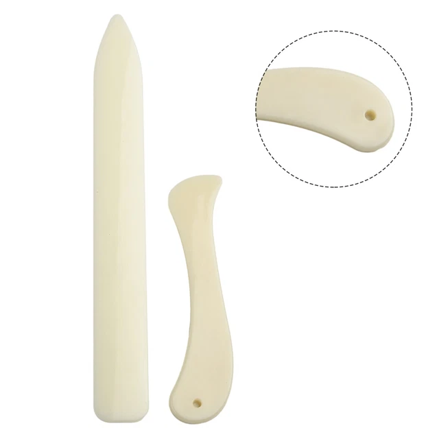 Lot De 20 Plioirs En Os Plastique – Pour Pliage Papier, Scrapbooking, Origami, Marquage, 20,5 Cm