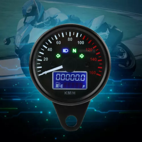 Indicateur de vitesse moto Honda - blue