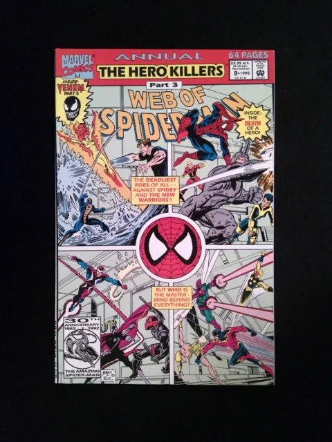 Web of Spider-Man Annual #8  MARVEL Comics 1992 NM-