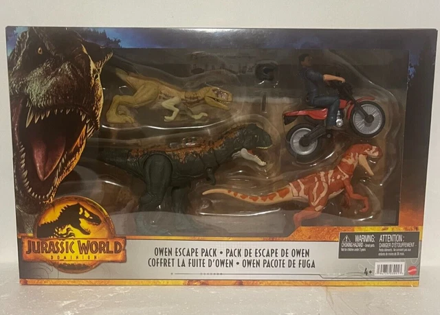 JURASSIC WORLD DOMINION OWEN ESCAPE Pack - Owen Figure Motorcycle 3