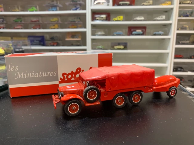 Lot De 15 Solido Pompiers 1/43 Et 1/50 – Acmat, Renault, Dodge – Boîtes état Neuf